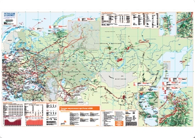 Energy Map of Russia & CEE [Russian]
