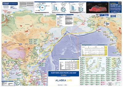 Northern Asia-Pacific LNG Map, 1st edition
