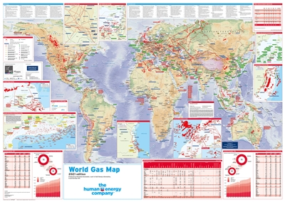 World Gas Map, 2021 edition